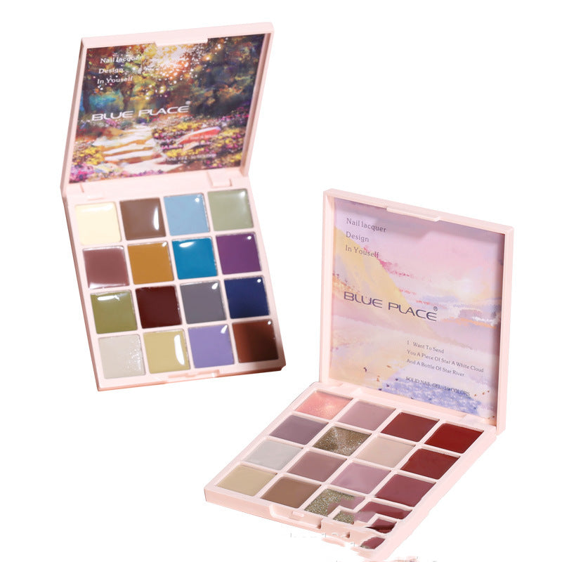 Lidschatten-Palette & Solid Nail Polish | LuxeStyle