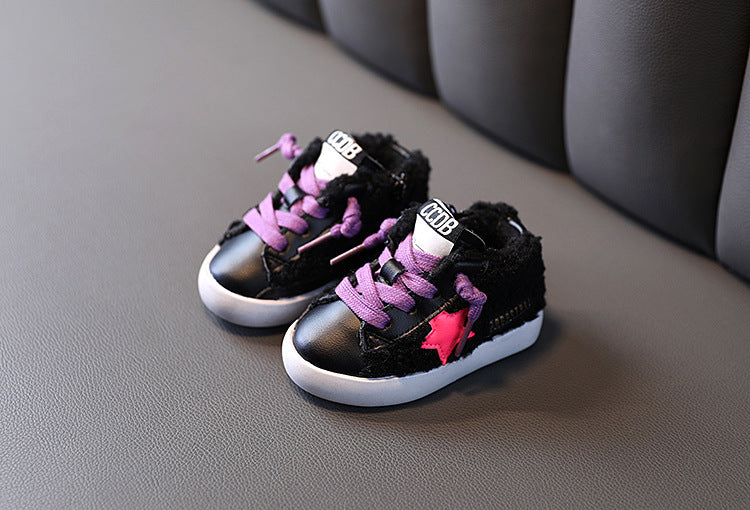 Gefütterte Lauflernschuhe für Kleinkinder | LuxeStyle