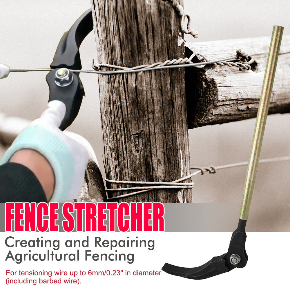 Spanngerät für Stacheldrahtzäune