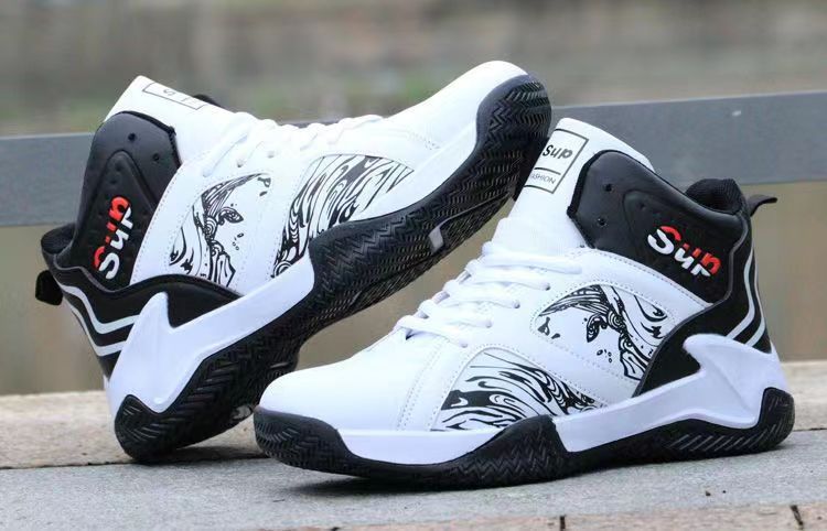 Fashion Leder Basketball Sneaker für Herren – Bild 6 | LuxeStyle