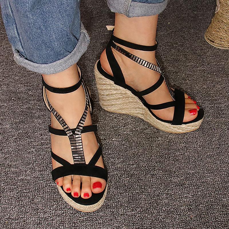 High Heels mit Riemchen für den Ausgang