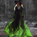 Halloween-Midikleid mit Farbverlauf – Bild 3 | LuxeStyle