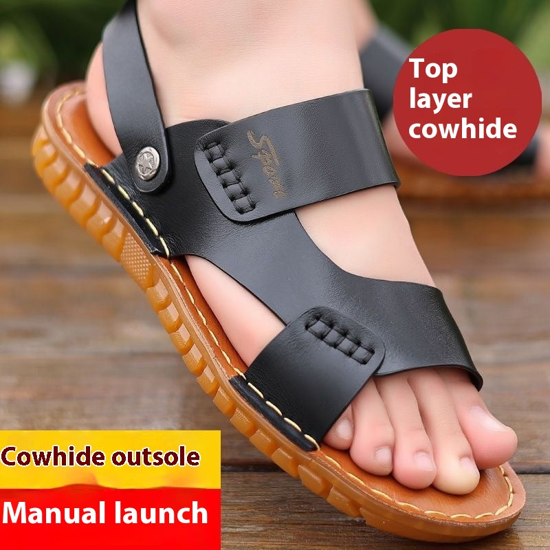 Herren-Strandschuhe aus Rindsleder – Bild 10 | LuxeStyle
