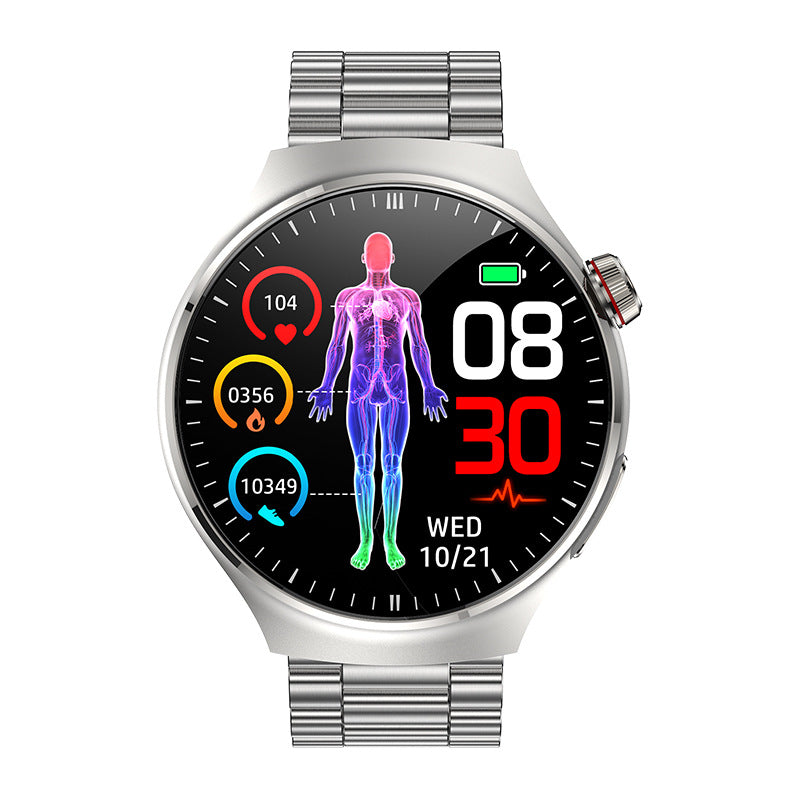 Gesundheits-Smartwatch mit EKG & Körperanalyse