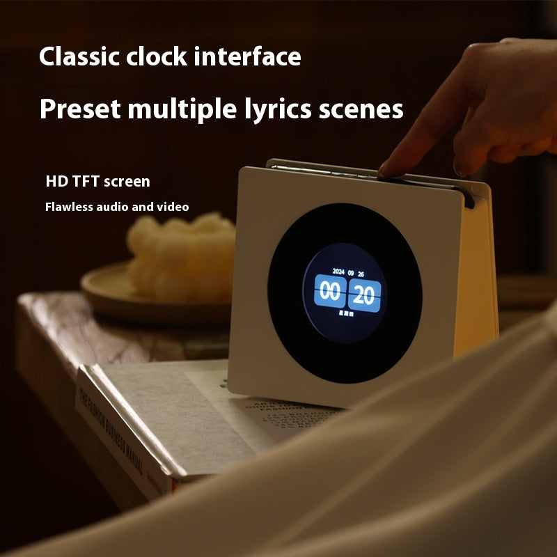 Floating Lyrics Bluetooth Speaker Retro