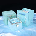 Drehbare Rosen-Schmuckbox