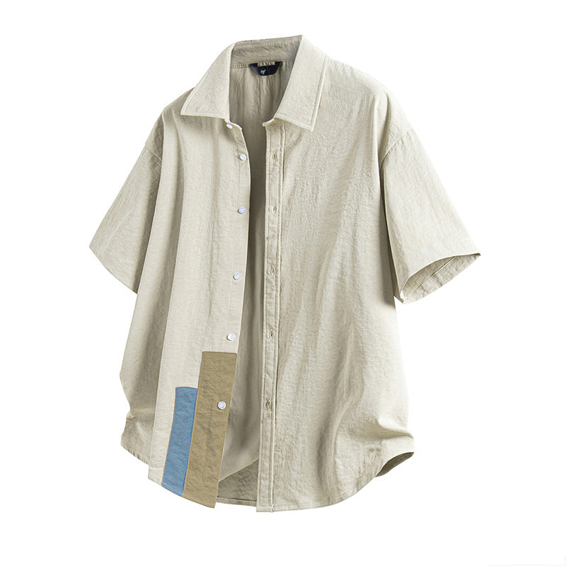 Herren Kurzarm-Shirt Sommer Casual Dünn – Bild 18 | LuxeStyle