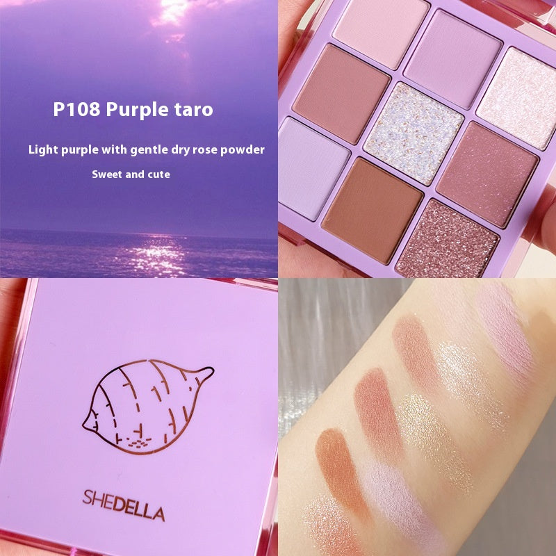 Neun Farben Augen-Malpalette mit Glitzer – Bild 5 | LuxeStyle