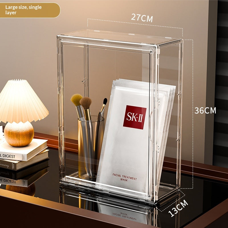 Staubdichte Aufbewahrungsbox aus transparentem Acryl – Bild 15 | LuxeStyle