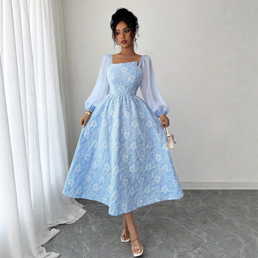 Chiffon-Kleid