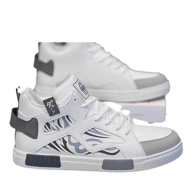 Sportliche High-Top Sneaker für Herren – Bild 3 | LuxeStyle