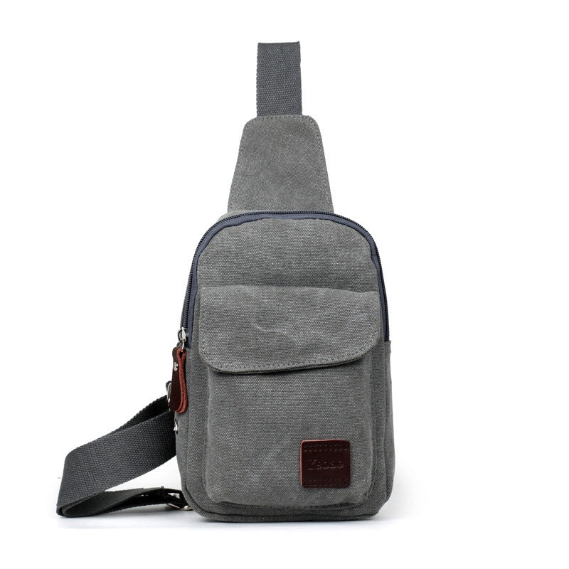 Brusttasche Canvas – Bild 5 | LuxeStyle