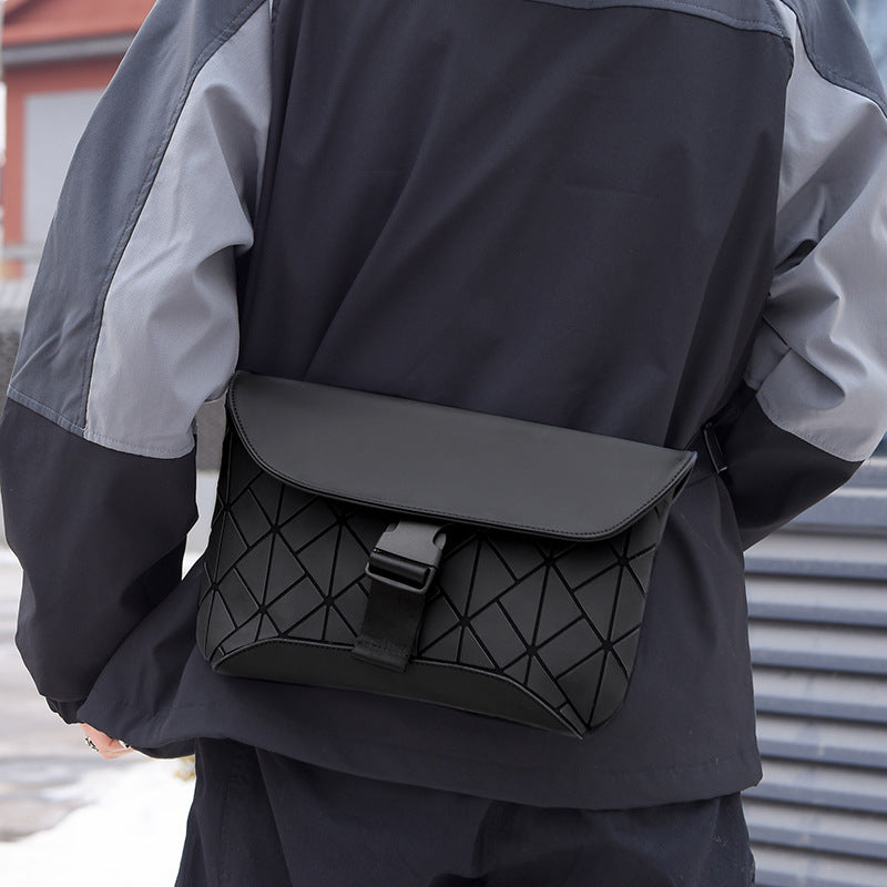 Rhombus Umhängetasche für Herren – Bild 8 | LuxeStyle