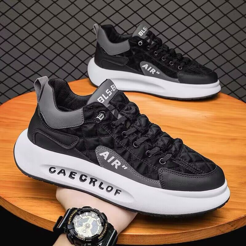 Plattform Sneaker für Herren – mittelhoher Absatz – Bild 6 | LuxeStyle