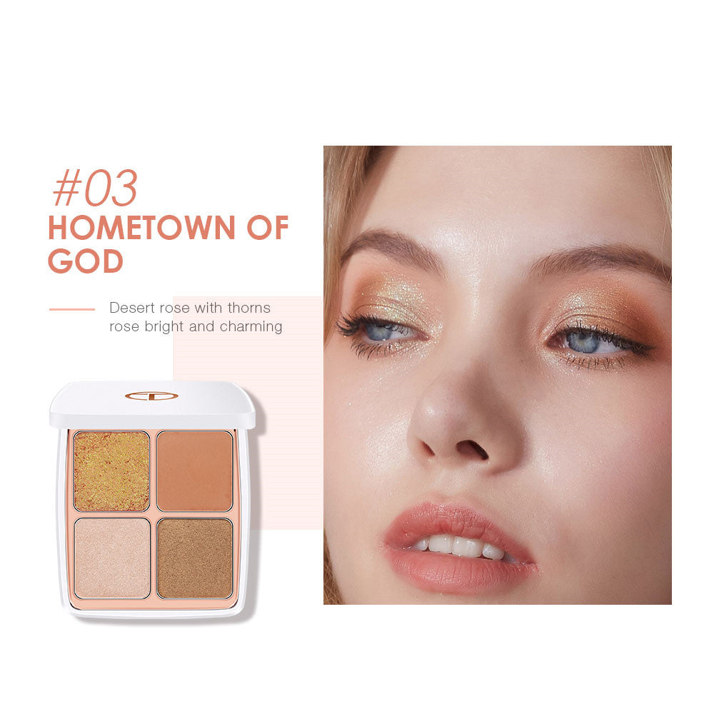 Innovativer Pearlescent Matte Quad Lidschatten – Bild 4 | LuxeStyle
