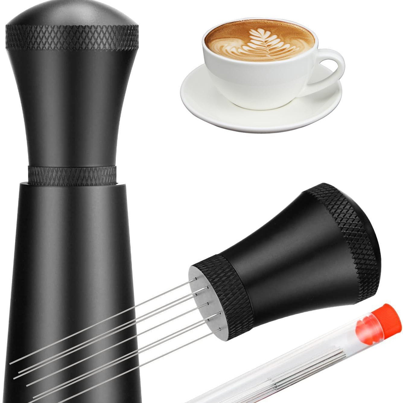 Kaffee-Verteiler mit Nadeln und Basis