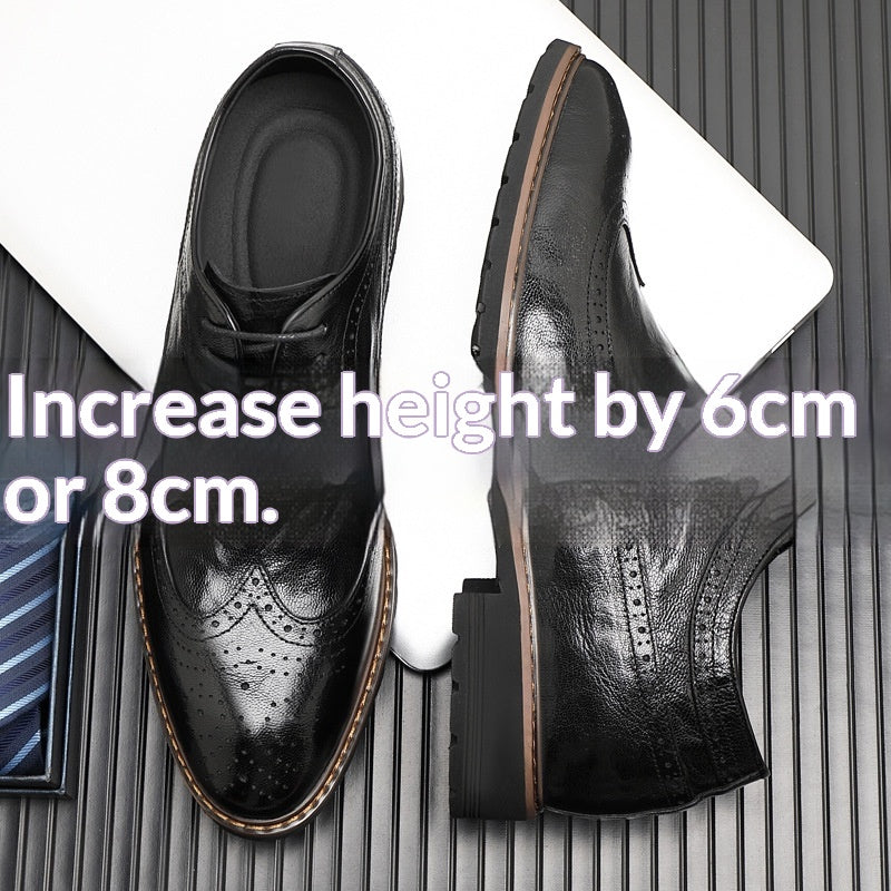 Bullock Derby Business-Schuhe mit 8cm Erhöhung