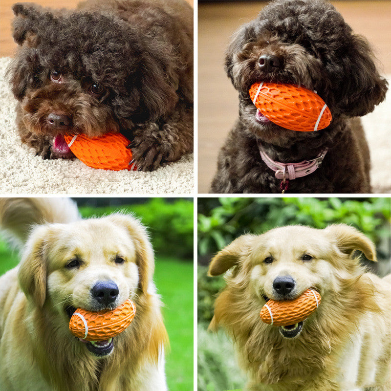 Robustes Quietsch-Rugby für Hunde – Bild 6 | LuxeStyle