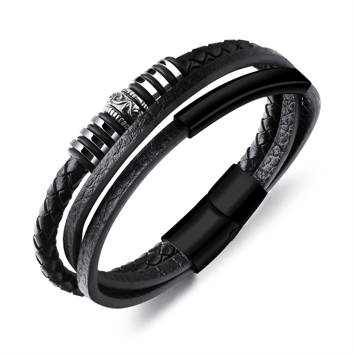 Personalisiertes Vintage-Stahl-Armband – Bild 2 | LuxeStyle