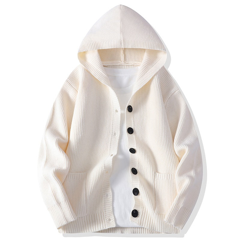Herren Cardigan mit Jacquard-Muster