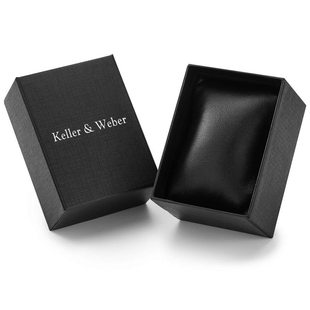 Herren Quarz-Armbanduhr mit Armband-Geschenkset – Bild 5 | LuxeStyle