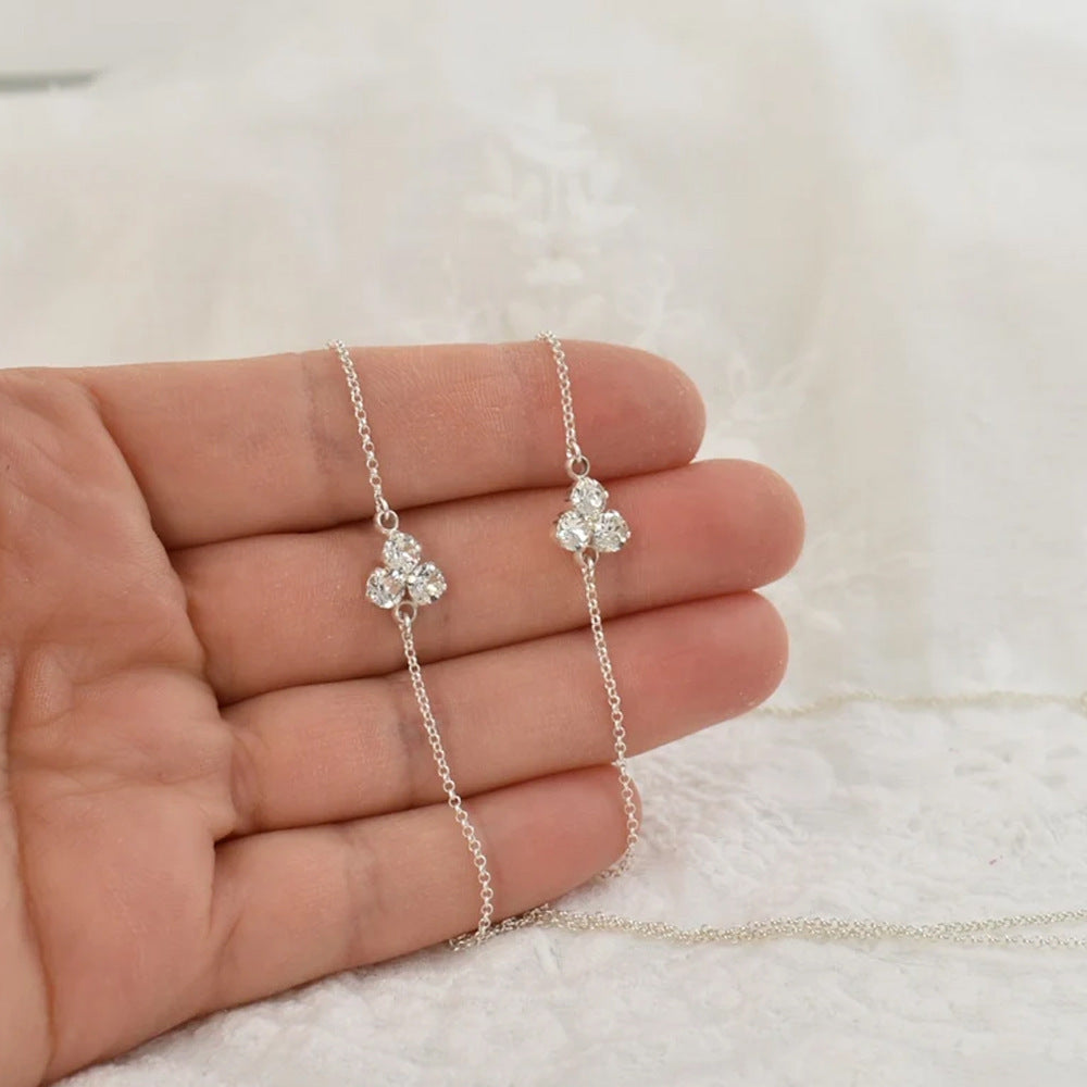 Rhinestone Rücken-Kette für Hochzeiten