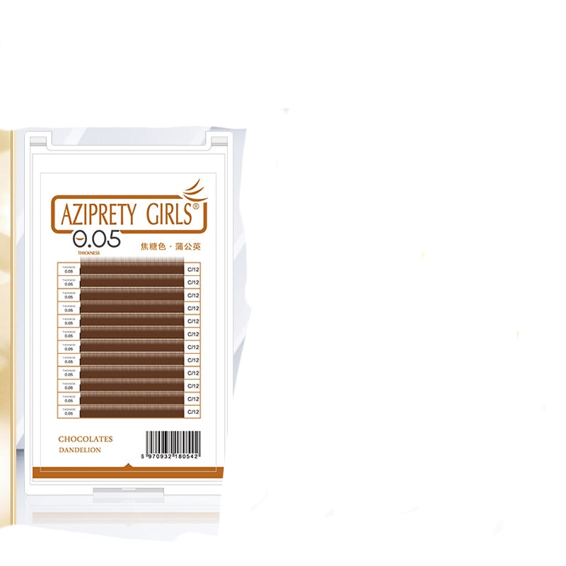 Falsche Wimpern "Deep Coffee"