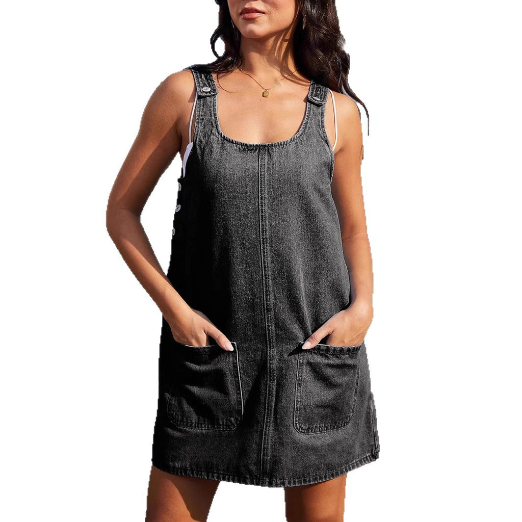 Damen Denim Rock Midi Sexy & Cool