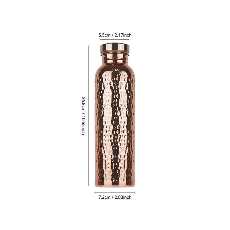 Edle Wasserflasche mit 800ml Fassungsvermögen