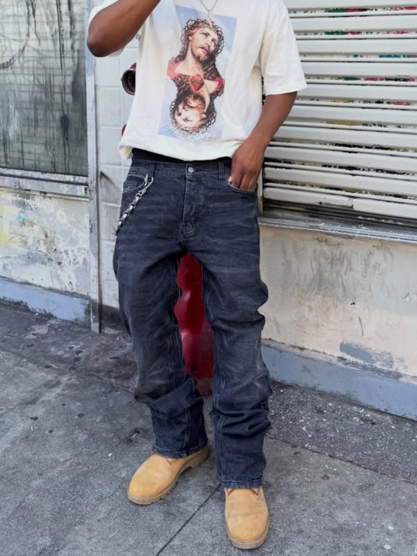 Schmale Herrenhose, bequem, gerade Passform, multifunktional
