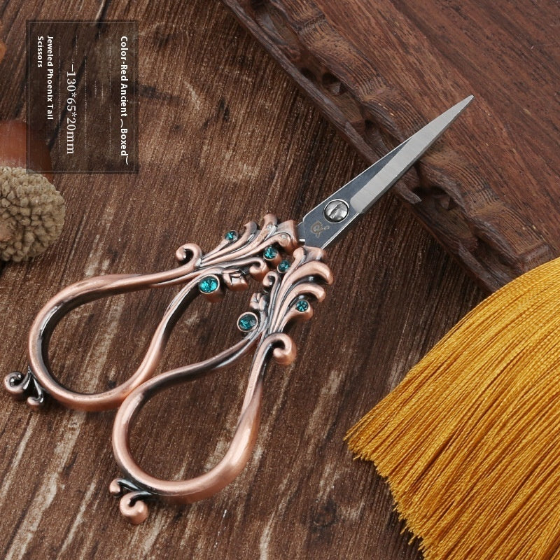 Retro Schere mit spitzer Klinge – Bild 8 | LuxeStyle