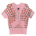 Kleiner Duft-Cardigan aus Wolle, rosa | LuxeStyle