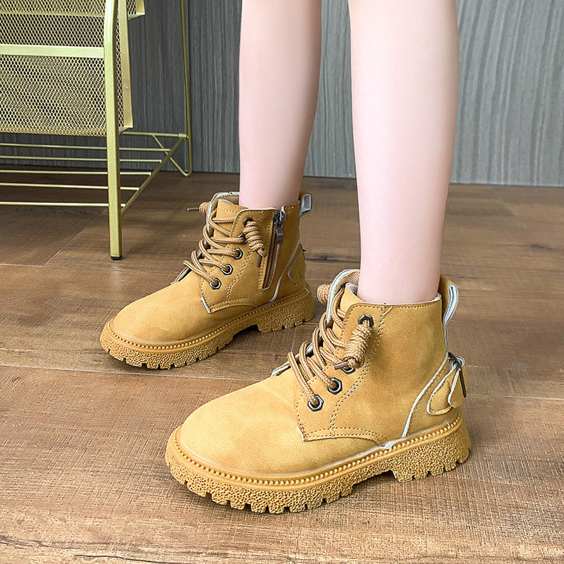 Unisex Kinder Worker-Boots – Bild 5 | LuxeStyle