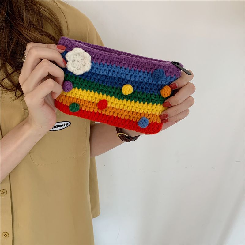 Schmuckbeutel mit Regenbogenmuster – Bild 5 | LuxeStyle