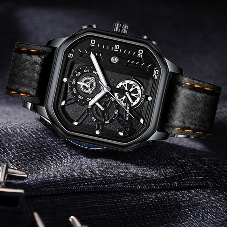 Herren-Quartz-Uhr – Bild 3 | LuxeStyle