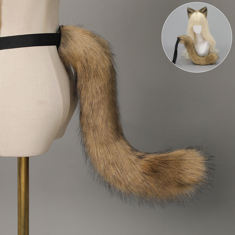 DIY Katzenohren-Haarreif und Katzenschwanz-Set