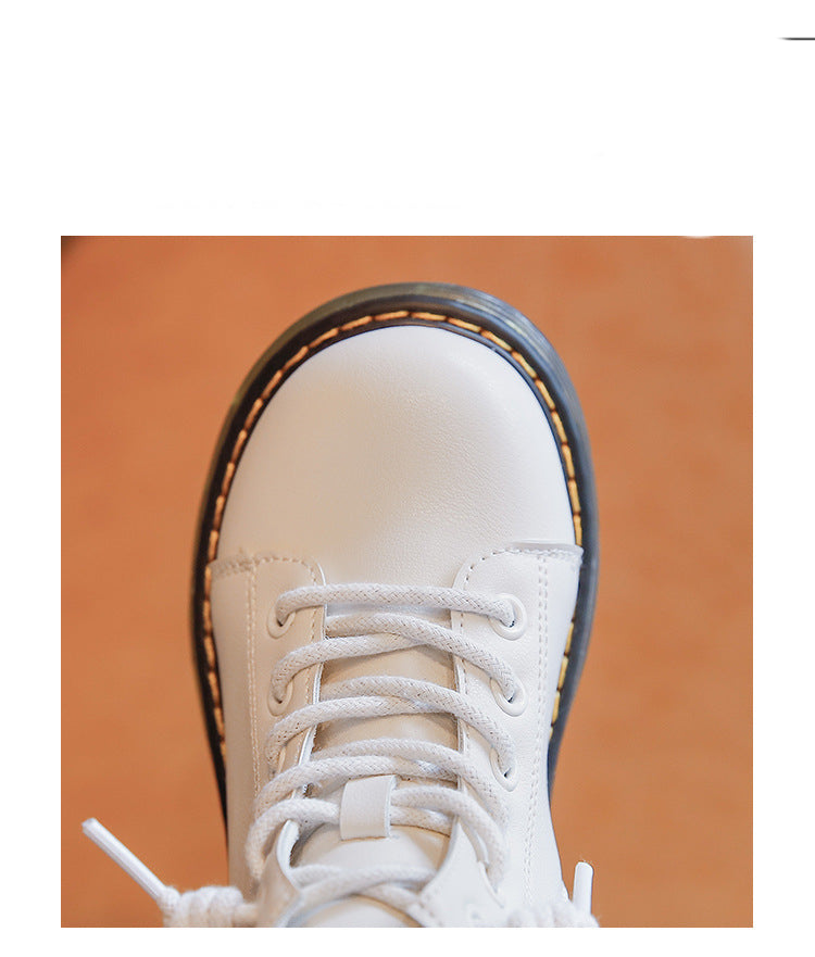 Kinder Martin Boots – Schwarz oder Weiss – Bild 8 | LuxeStyle