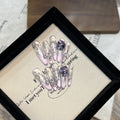 Purple Phantom Zircon Strass-Nagelsticker – Bild 3 | LuxeStyle