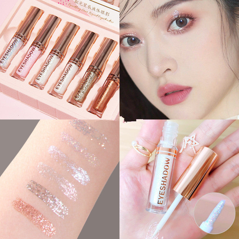 Pearl Glitter Set flüssiger Lidschatten – Bild 6 | LuxeStyle