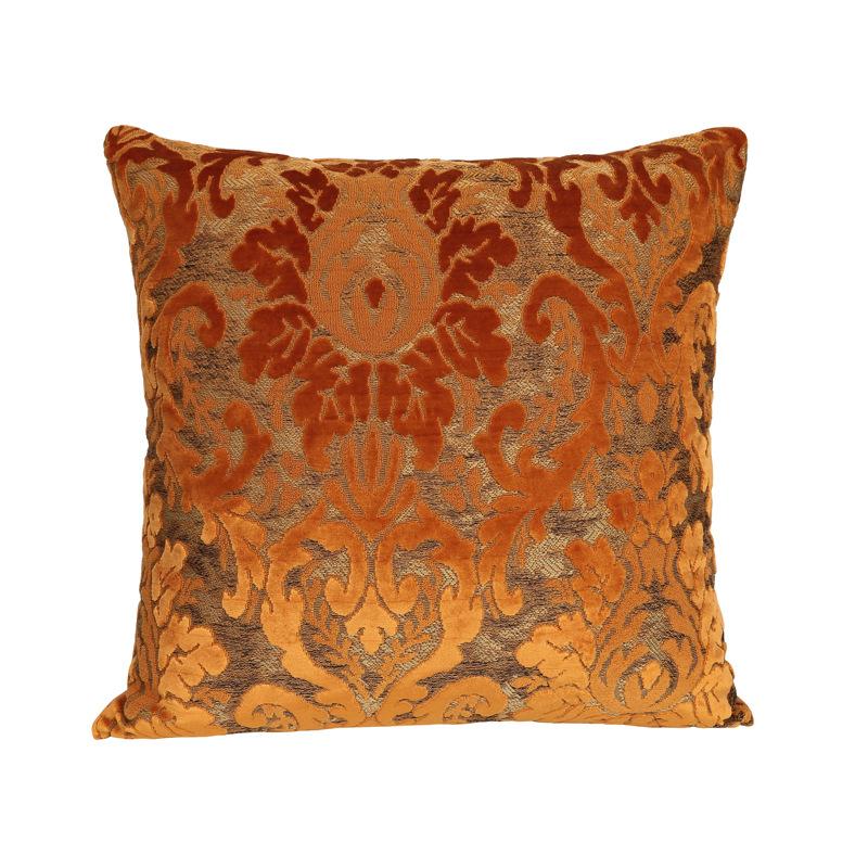 Jacquard Kissenbezug mit Stickerei