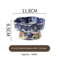 Japanische Keramikschale mit hohem Fuss – Bild 1 | LuxeStyle