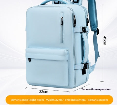 Reise-Rucksack 20–35 L mit Schuhfach – Bild 14 | LuxeStyle
