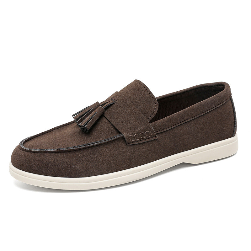 Suede Business-Casual Loafers