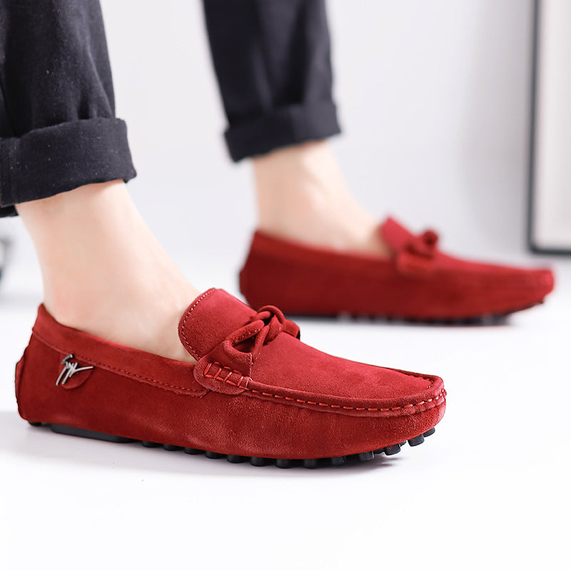 Wildleder Slip-on Schuh mit runder Kappe – Bild 5 | LuxeStyle