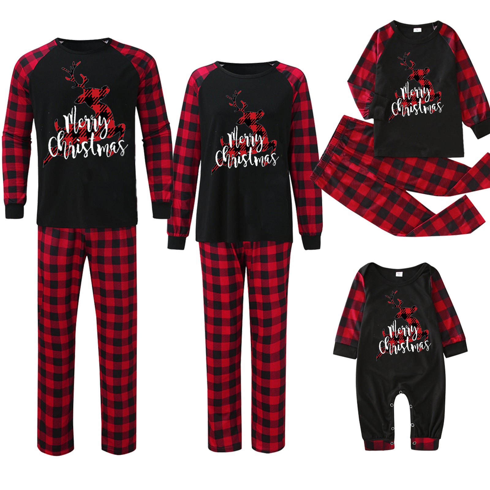 Weihnachts-Homewear im Partnerlook