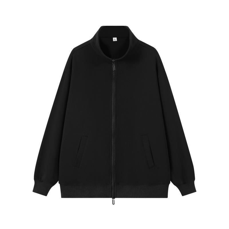 Loose-Fit Kapuzenjacke mit Reissverschluss