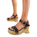 Wasserdichte Plateau-Sandalen mit Keilabsatz – Bild 2 | LuxeStyle