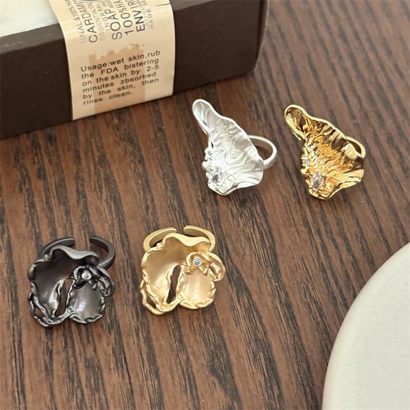 Offener Ring – Geometrisch & Chic