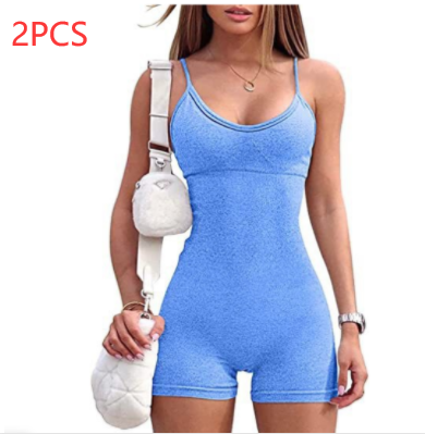 Spaghetti Strap Jumpsuit für Sport & Yoga