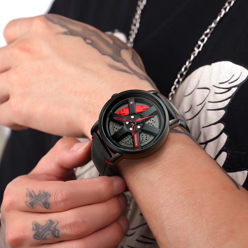 Quarz-Herrenuhr mit Milanaise-Armband